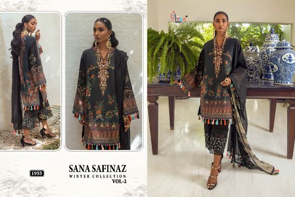 Shree Fabs Presnets Sana Safina Winter Collection Vol- 2 Wholesale Rate In Surat