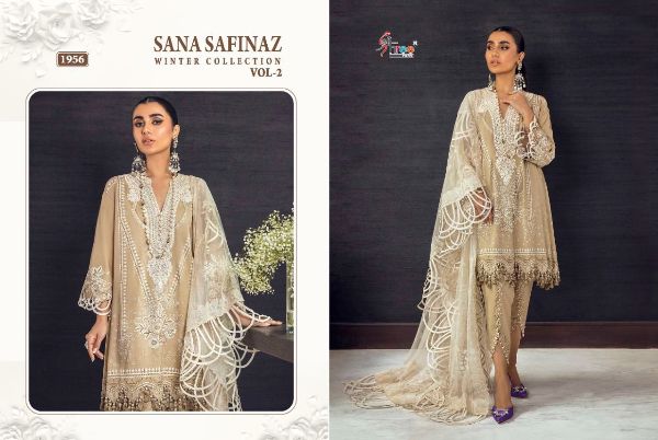 Shree Fabs Presnets Sana Safina Winter Collection Vol- 2 Wholesale Rate In Surat