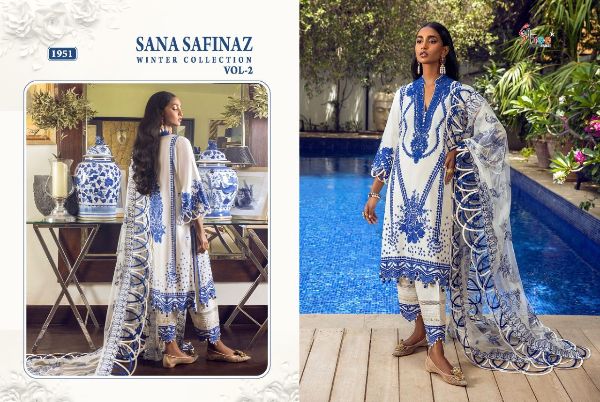 Shree Fabs Presnets Sana Safina Winter Collection Vol- 2 Wholesale Rate In Surat