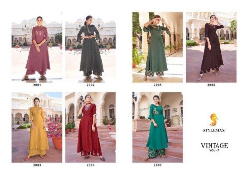 Stylemax Presnets Vintage Vol-7 Wholesale Rate In Surat