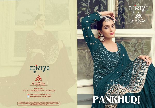 Aarav Trendz Presnets Pankhudi Vol-1 Wholesale Rate In Surat - Sai Dresses