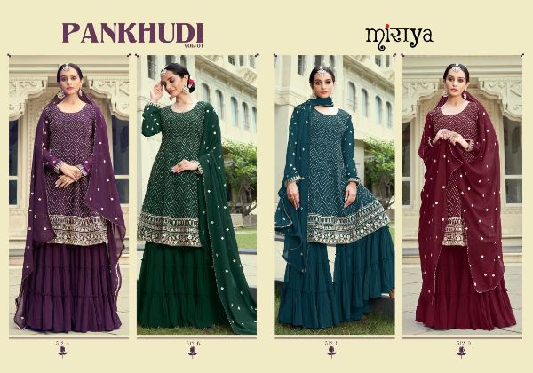 Aarav Trendz Presnets Pankhudi Vol-1 Wholesale Rate In Surat - Sai Dresses