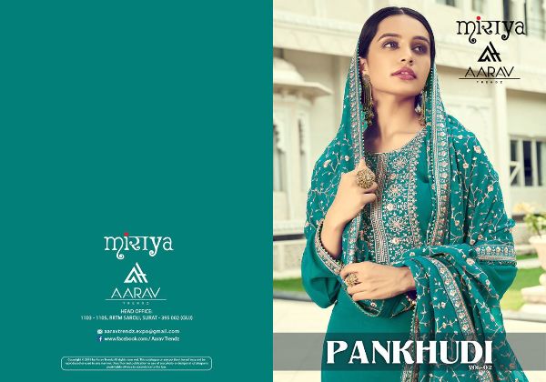 Aarav Trendz Presnets Pankhudi Vol-2 Wholesale Rate In Surat - Sai Dresses