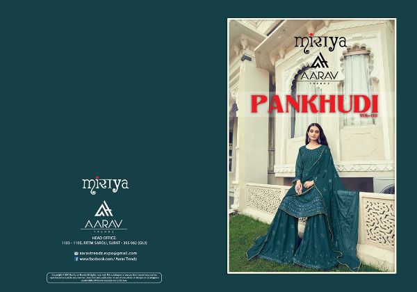 Aarav Trendz Presnets Pankhudi Vol-3  Wholesale Rate In Surat - Sai Dresses