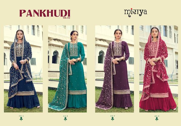Aarav Trendz Presnets Pankhudi Vol-2 Wholesale Rate In Surat - Sai Dresses