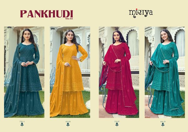 Aarav Trendz Presnets Pankhudi Vol-3  Wholesale Rate In Surat - Sai Dresses