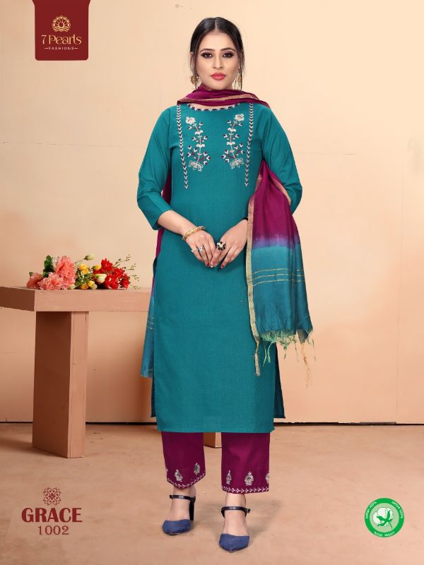7 Pearls Presnets Grace  Catalog Wholesale Rate In Surat - Sai Dresses