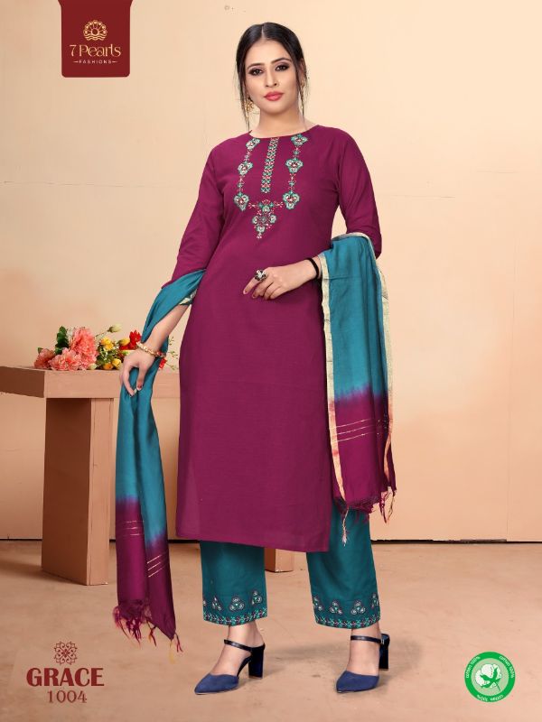7 Pearls Presnets Grace  Catalog Wholesale Rate In Surat - Sai Dresses