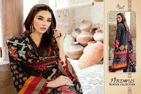 Shree Fabs Presents Firdous Winter Collection Wholesale Rate In Surat