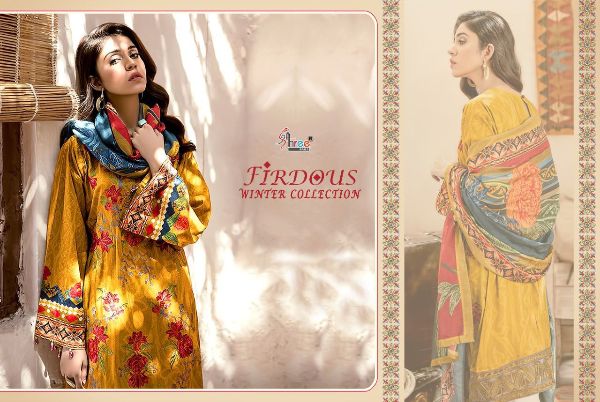 Shree Fabs Presents Firdous Winter Collection Wholesale Rate In Surat
