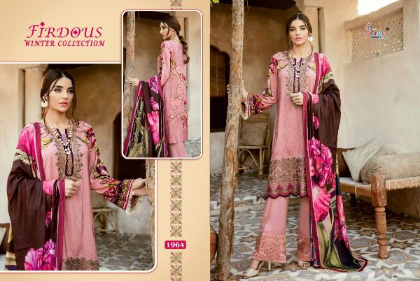 Shree Fabs Presents Firdous Winter Collection Wholesale Rate In Surat