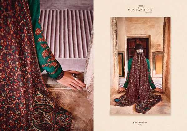 Mumtaz Arts Presents Kani Cashmere Pashmina Suit Wholesale Rate In Surat