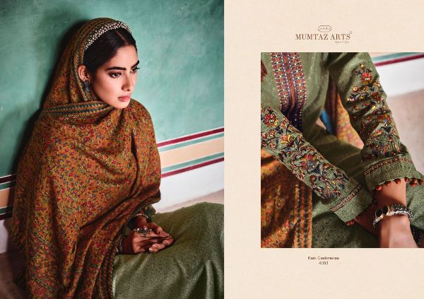 Mumtaz Arts Presents Kani Cashmere Pashmina Suit Wholesale Rate In Surat