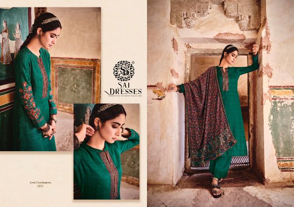 Mumtaz Arts Presents Kani Cashmere Pashmina Suit Wholesale Rate In Surat