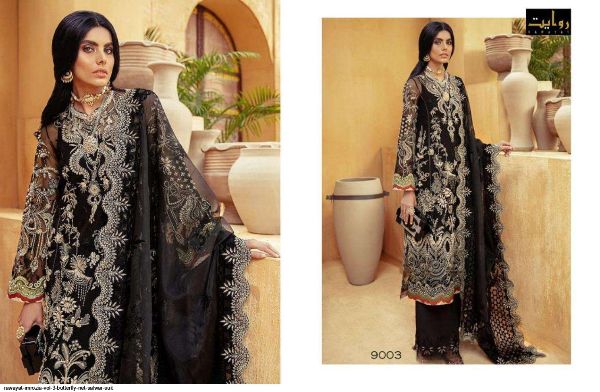 Rawayat Presents  Imrozia Vol 3 Butterfly Net Salwar Suit Wholesale Rate In Surat