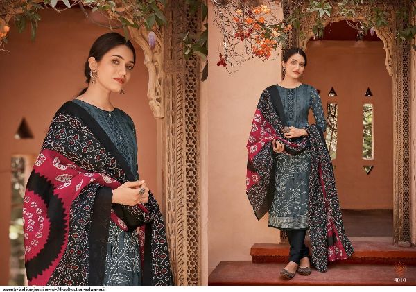 Sweety Fashion Presnets  Jasmine Vol 24 Soft Cotton Dress Material Wholesale Rate In Suart