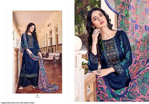 Sweety Fashion  Presnets  Pista Cotton Satin Dress Matireal Wholesale Rate In Surat