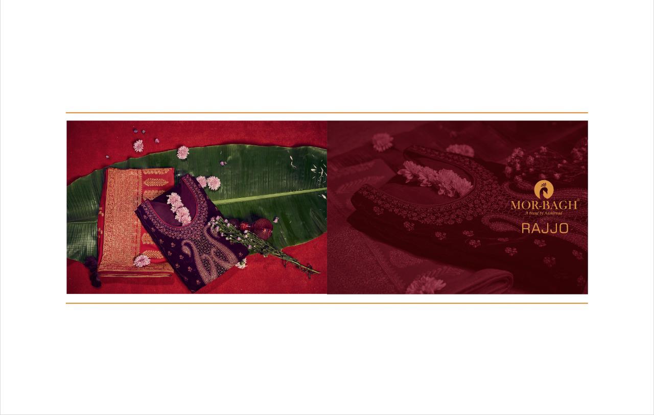 Aashirwad Presents  Morbagh Rajjo Designer Style Festive Wear 9000 Velvet Salwar Suits Wholesale Rate In Surat - Sai Dresses