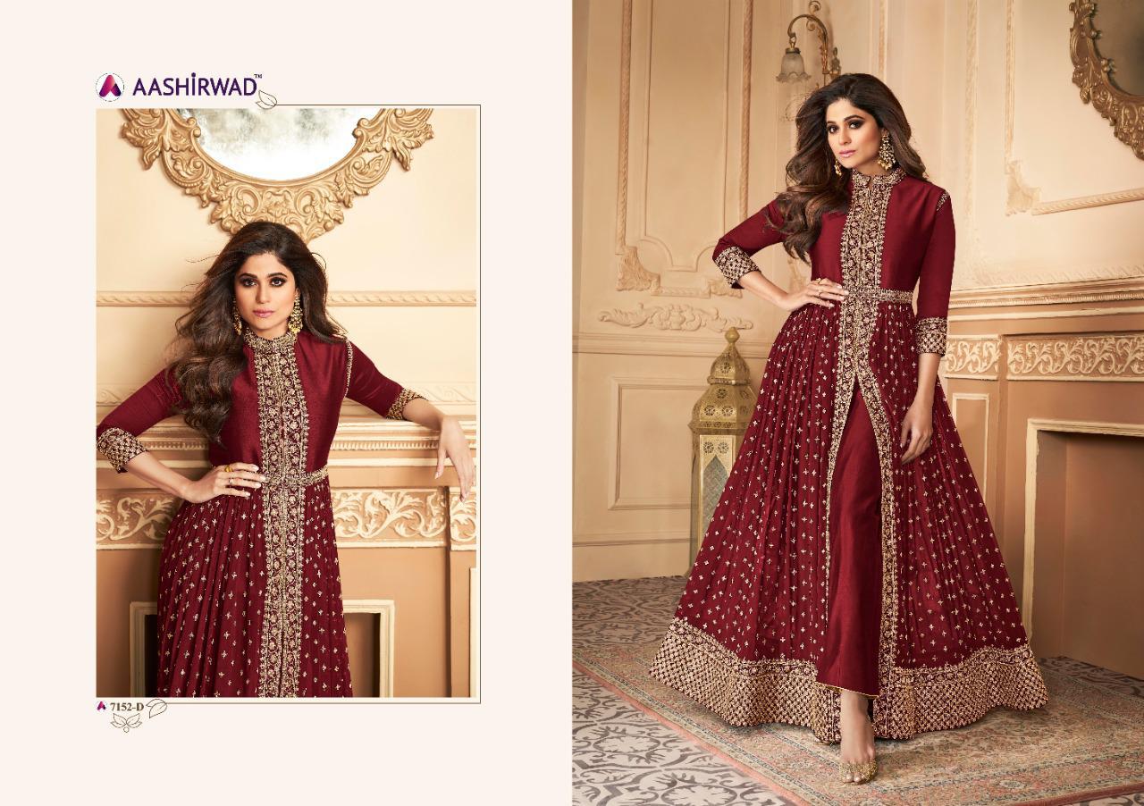 Anokhi Designer Georgette Gowns By Aashirwad At Wholesale Rate In Surat