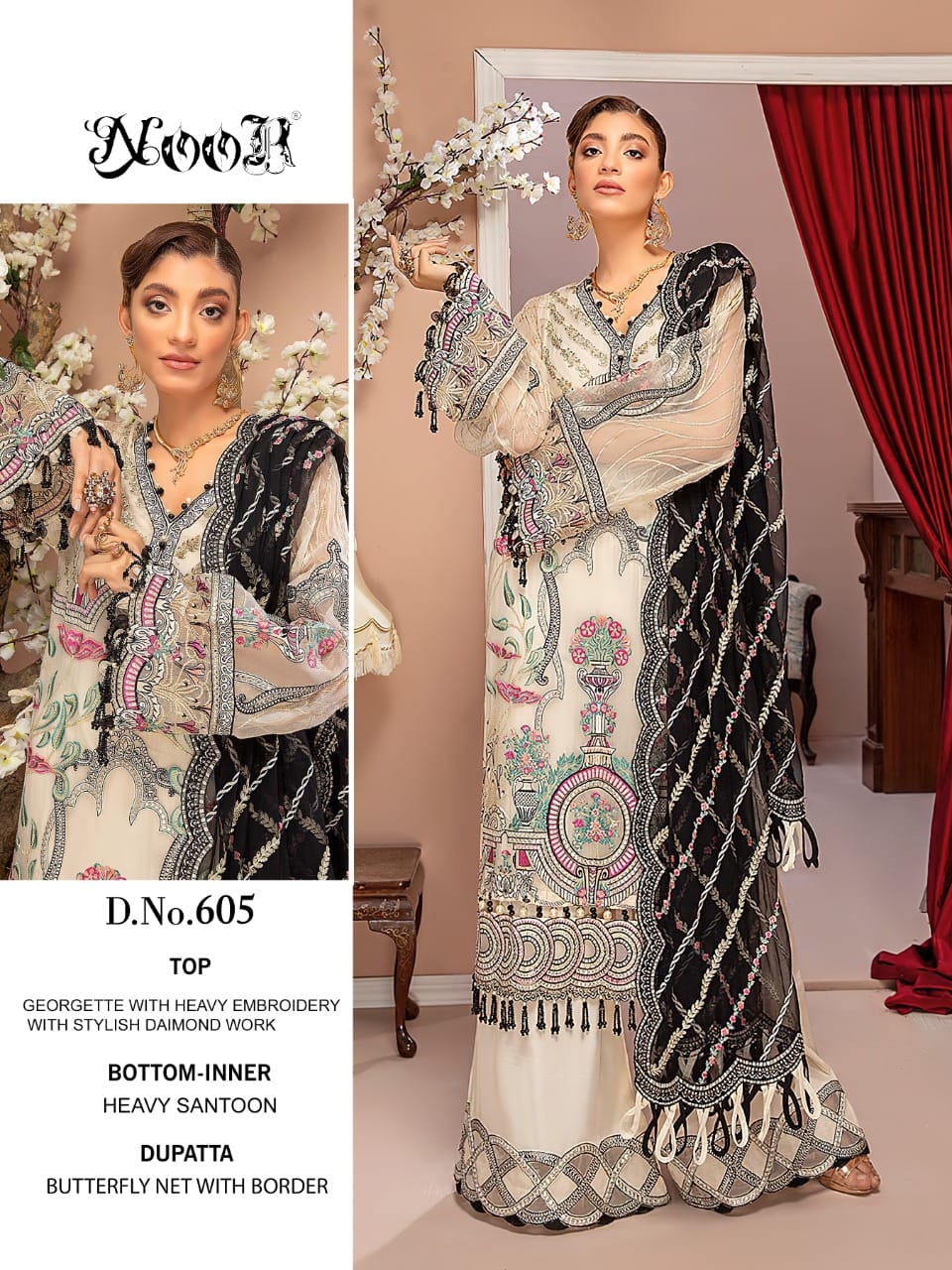 Noor Presents  Guzarish Vol- 2 Pakistani Suit Wholesale Rate In Surat - Sai Dresses