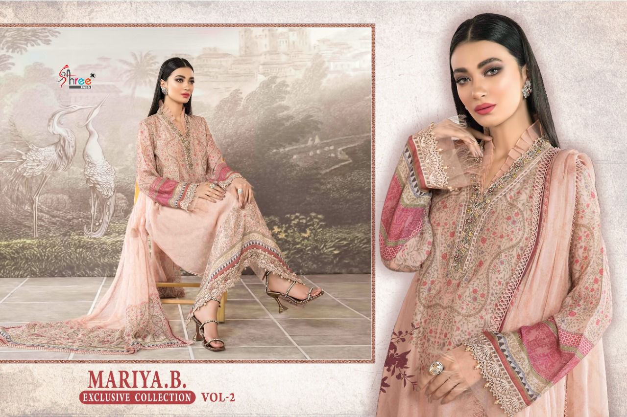 Shree Fabs Presents Mariya B Exclusive Collection Vol-02 Wholesale Rate In Surat