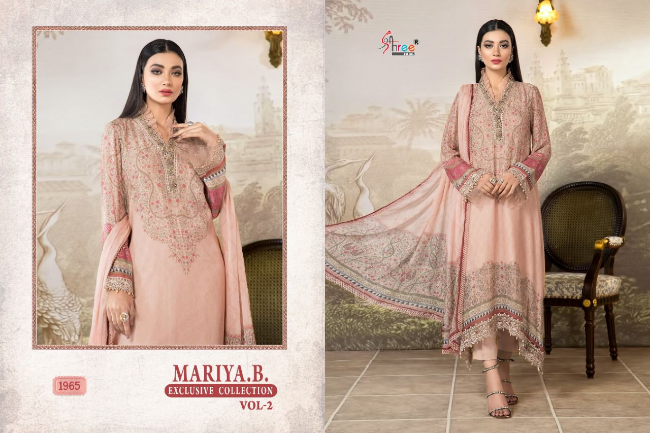Shree Fabs Presents Mariya B Exclusive Collection Vol-02 Wholesale Rate In Surat