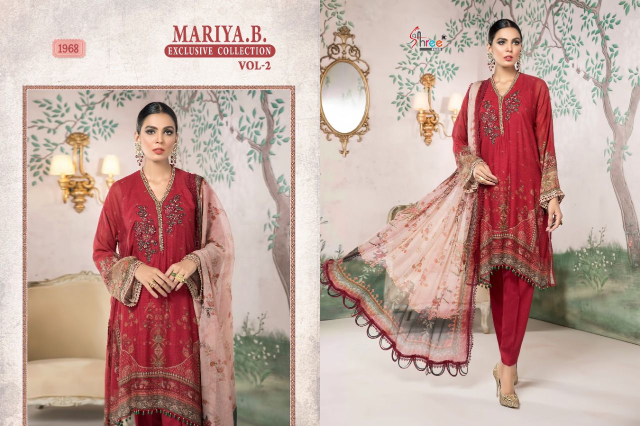 Shree Fabs Presents Mariya B Exclusive Collection Vol-02 Wholesale Rate In Surat