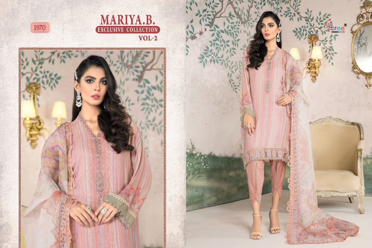 Shree Fabs Presents Mariya B Exclusive Collection Vol-02 Wholesale Rate In Surat