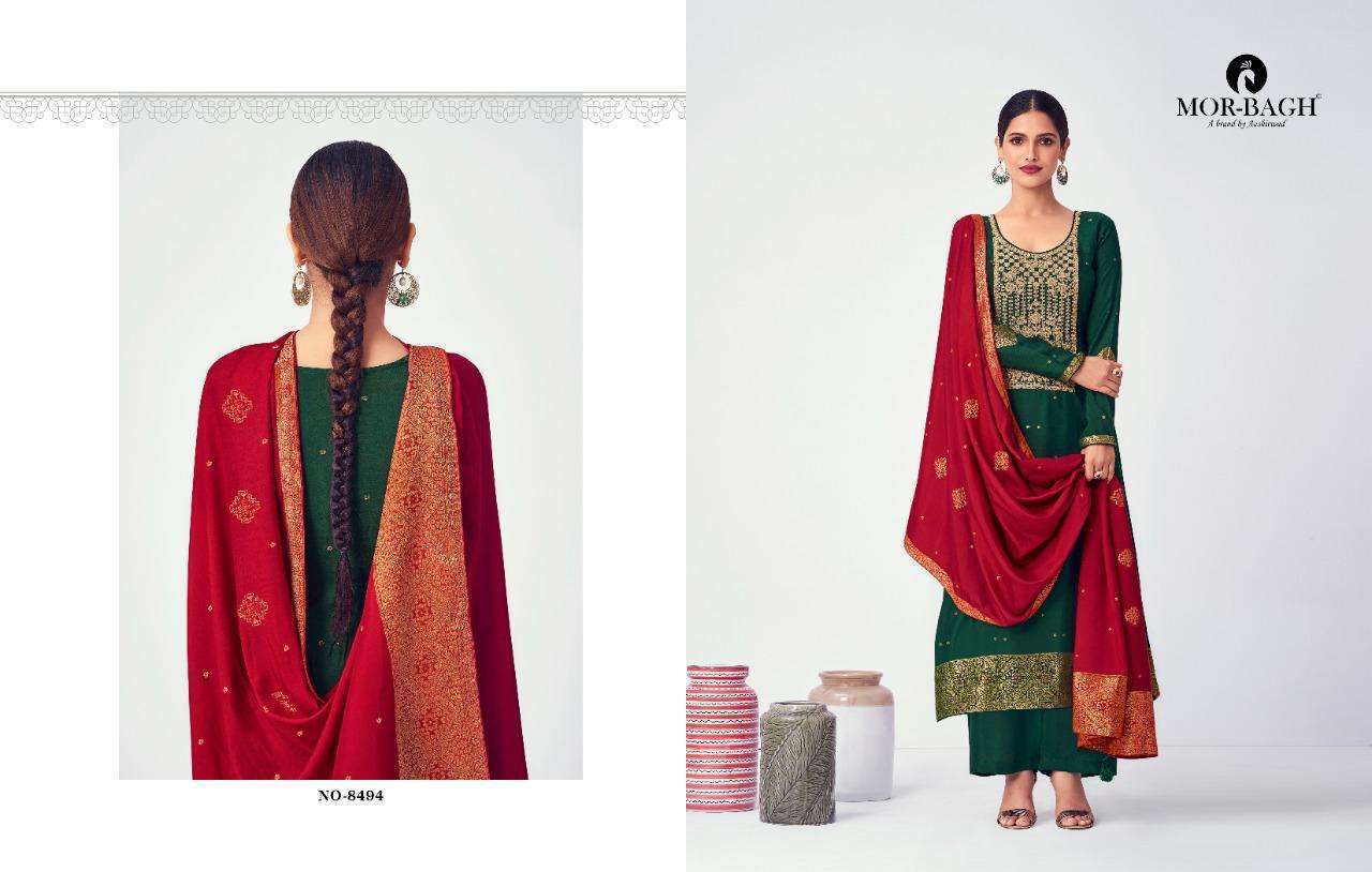 Aashirwad Presents Mor-bhag Aashma  Salwar Suit  Wholesale Rate In Surat - Sai Dresses