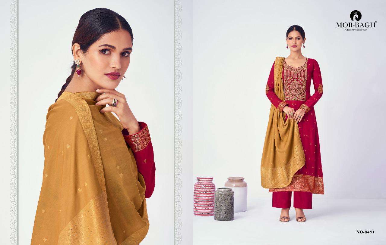 Aashirwad Presents Mor-bhag Aashma  Salwar Suit  Wholesale Rate In Surat - Sai Dresses