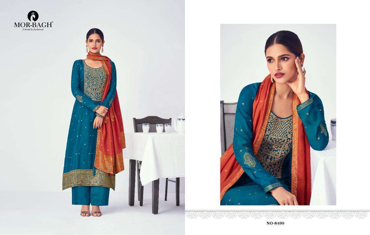 Aashirwad Presents Mor-bhag Aashma  Salwar Suit  Wholesale Rate In Surat - Sai Dresses