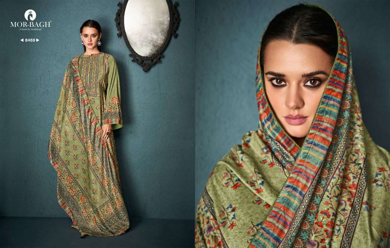 Aashirwad Presnets Mor-bagh Begam Salwar Suit Wholesale Rate In Surat