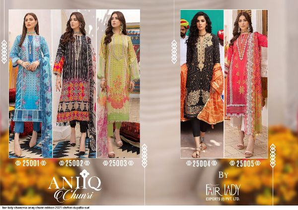 Fair Lady Charizma Presnetts Aniiq Chunri Edition 2021 Cotton  Dupatta Suit Wholesale Rate In Surat - Sai Dresses