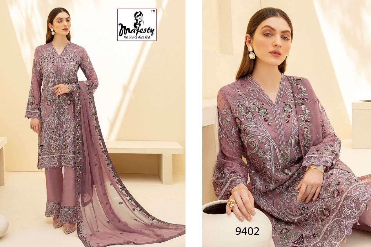 Megesty Presents Ramsha Pakistani Suit Wholesale Rate In Surat - Sai Dresses