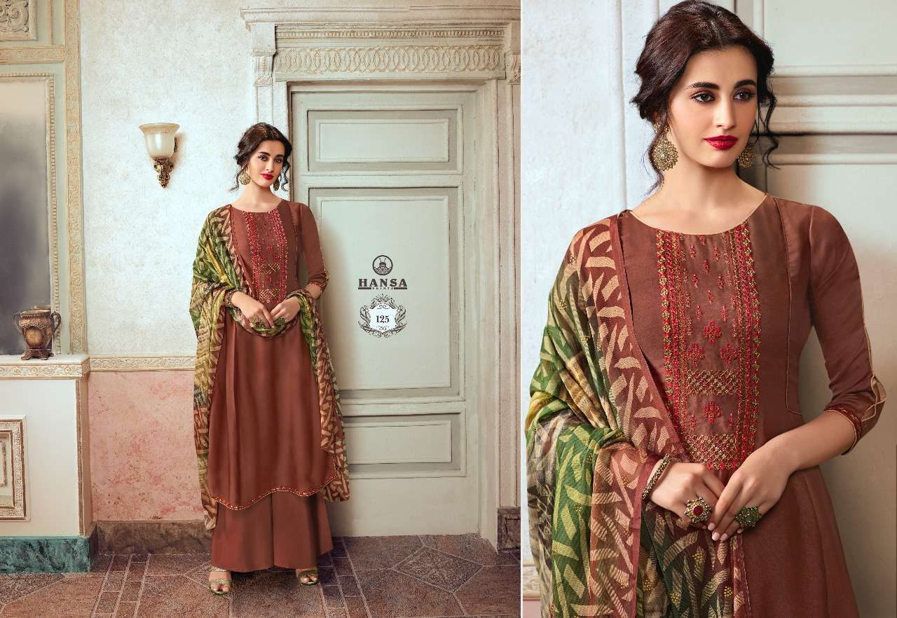 Husna Ara Hridya By Hansa Print Salwar Suits Collection In  Wholesale Price- Sai Dresses