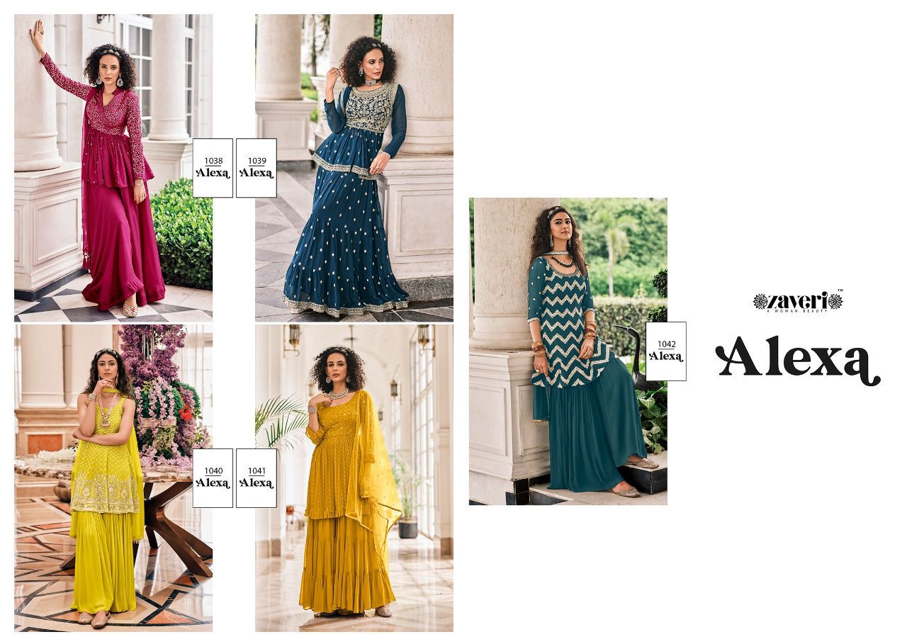 Zaveri Presents  Woman Beauty Alexa Vol 1 Pure Viscose Kurti Combo Set Wholesale Rate In  Surat - Saidresses