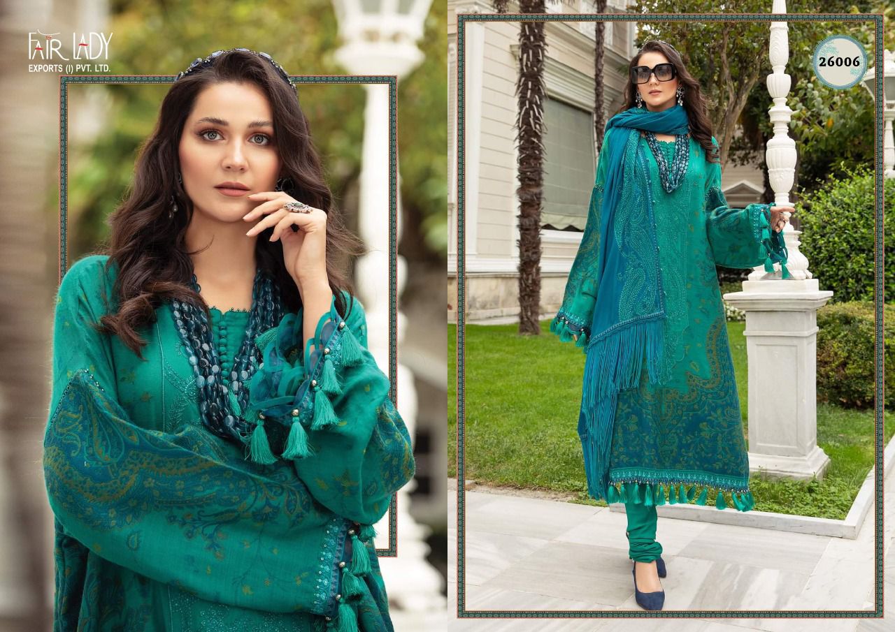 Mumtaz Arts Presents Maria B Lawn Collection Suit Wholesale Rate In Surat- Sai Dresses