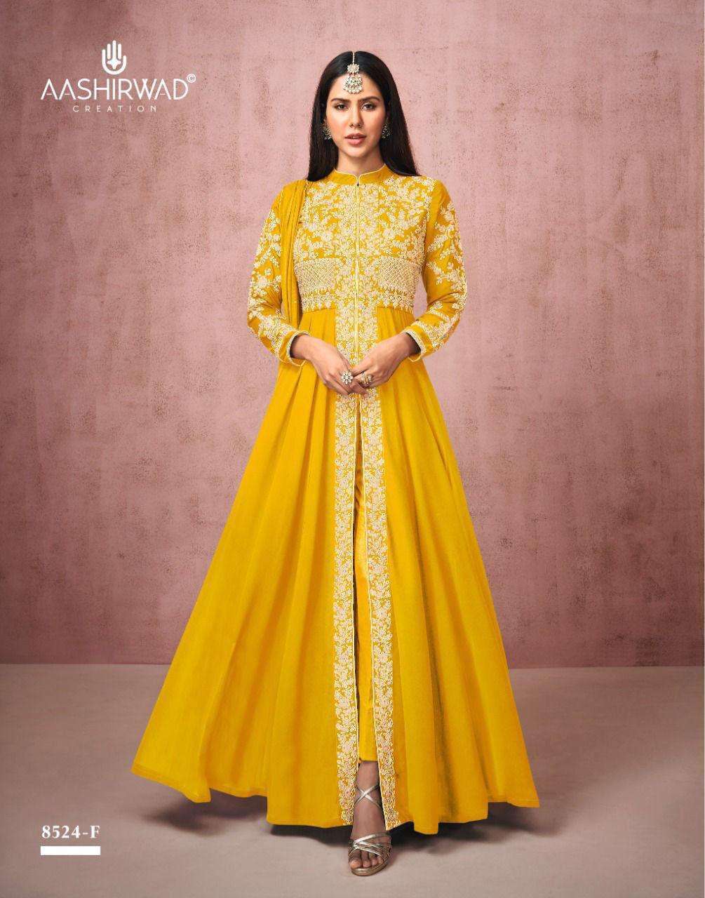 Aashirwad  Creation Prsents Sonam Georgette Designer Salwar Suit Collection Wholesale Rate In Surat - Sai Dresses