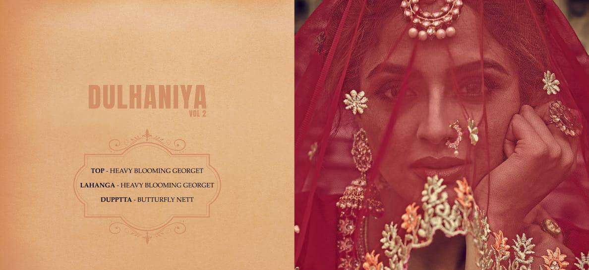 AMYRA DESIGNER PRESENTS DULHANIYA VOL-02 WHOLESALE RATE IN SURAT 