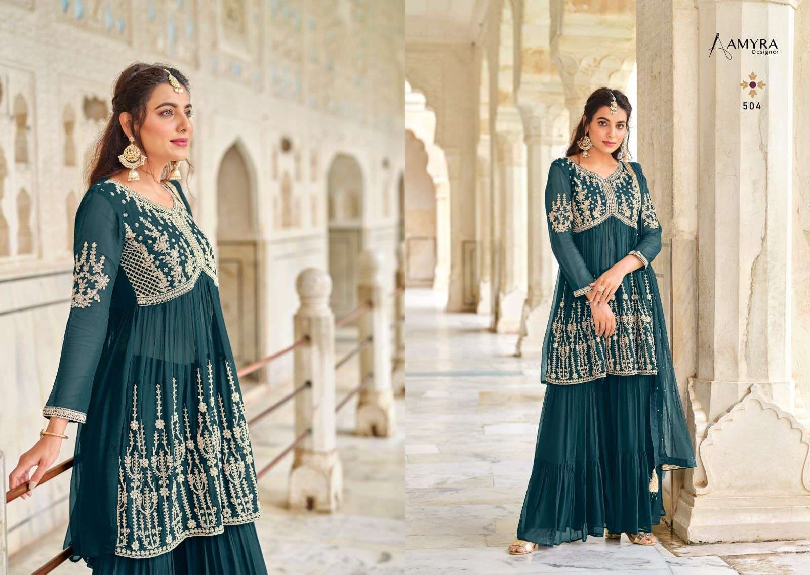 AMYRA DESIGNER PRESENTS FLORENCE WHOLESALE RATE IN SURAT- SAI DRESSES