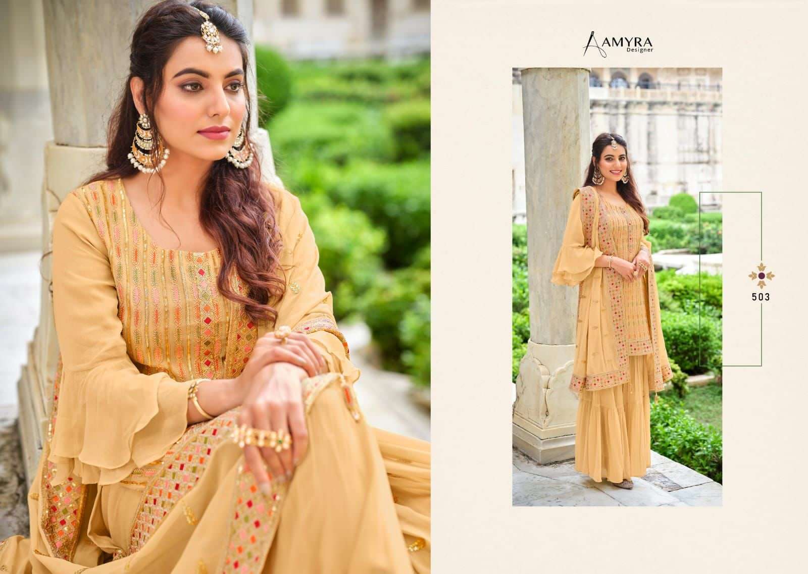 AMYRA DESIGNER PRESENTS FLORENCE WHOLESALE RATE IN SURAT- SAI DRESSES