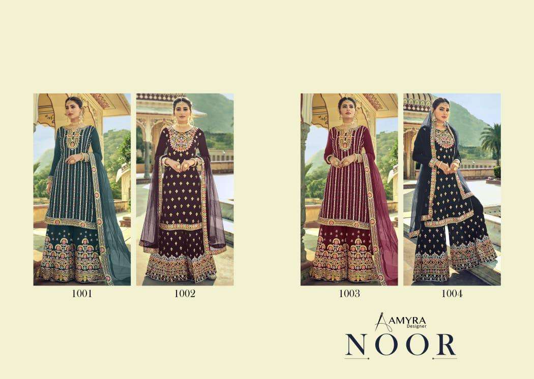 AMYRA DESIGNER PRESENTS NOOR WHOLESALE RATE IN SURAT- SAI DRESSES