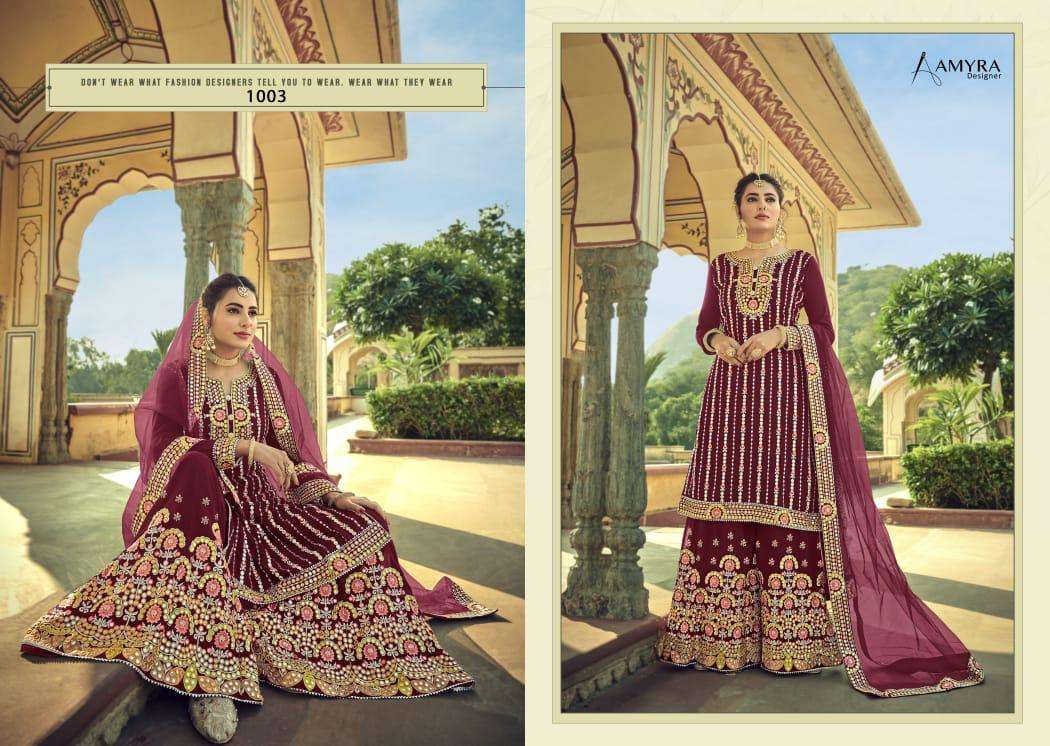 AMYRA DESIGNER PRESENTS NOOR WHOLESALE RATE IN SURAT- SAI DRESSES
