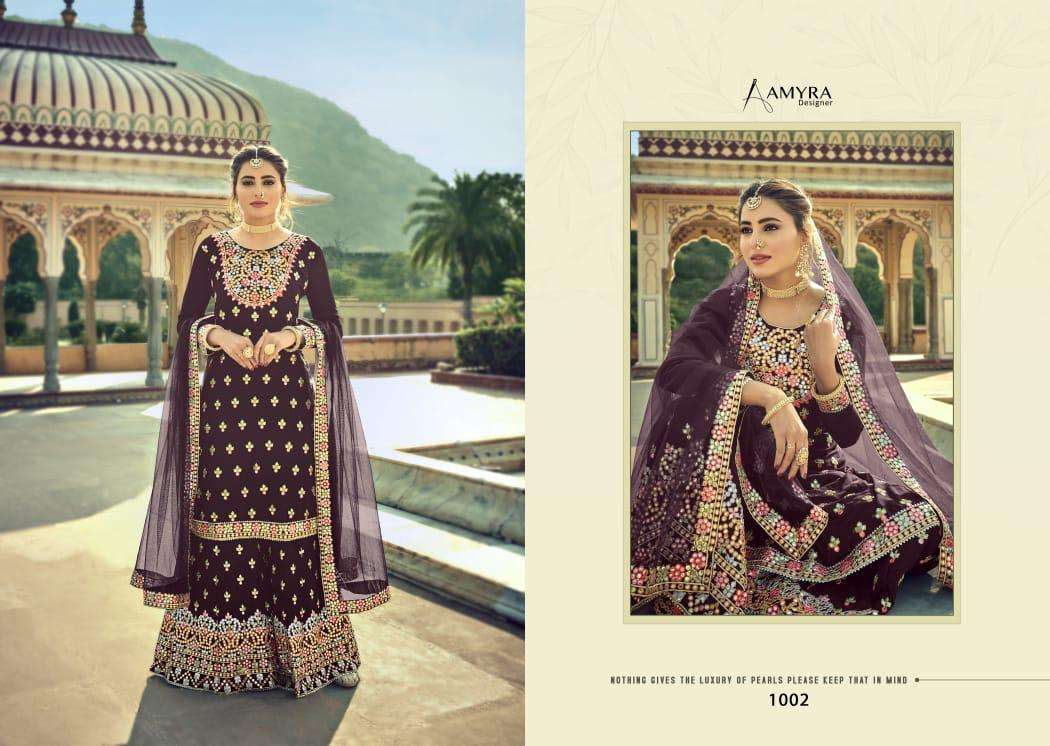 AMYRA DESIGNER PRESENTS NOOR WHOLESALE RATE IN SURAT- SAI DRESSES
