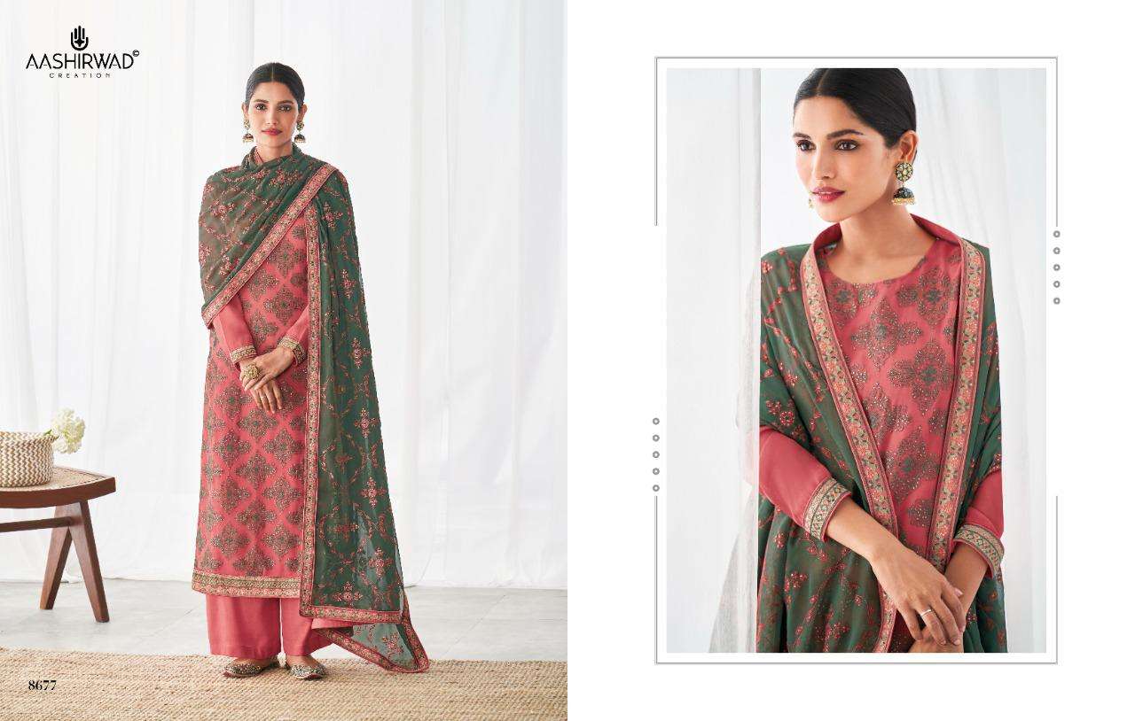 ASHIRWAD CREATION PRESENTS NEW CATALOG CHAKORI  WHOLESALE RATE IN SURAN SAI DRESSES