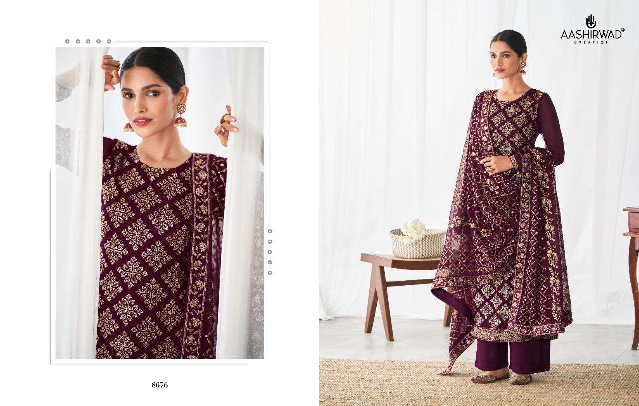 ASHIRWAD CREATION PRESENTS NEW CATALOG CHAKORI  WHOLESALE RATE IN SURAN SAI DRESSES