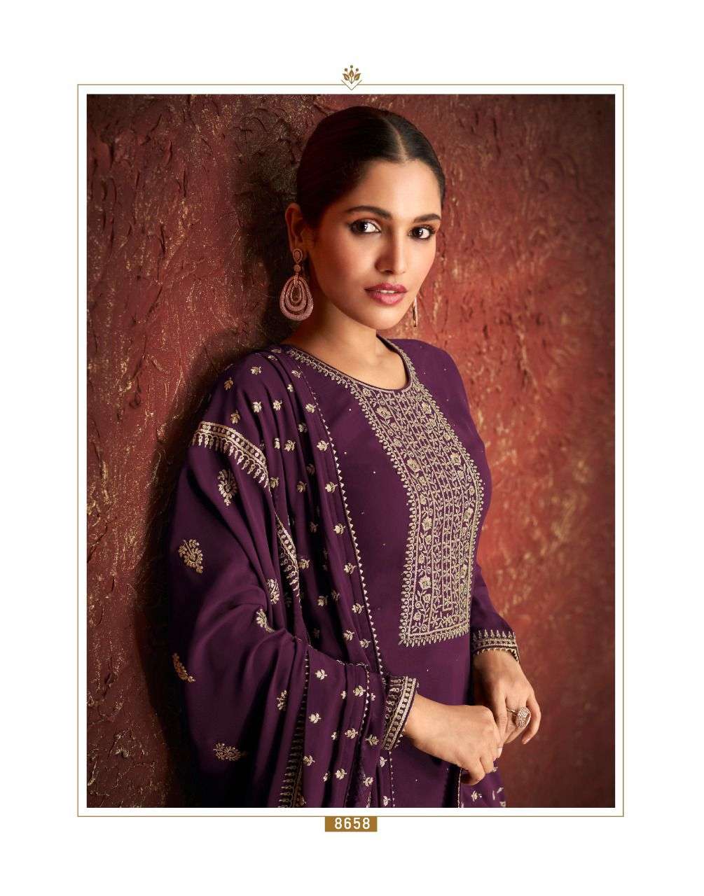 ASHIRWAD CREATION PRESENTS NEW CATALOG PARINEETA WHOLESALE RATE IN SURAN SAI DRESSES