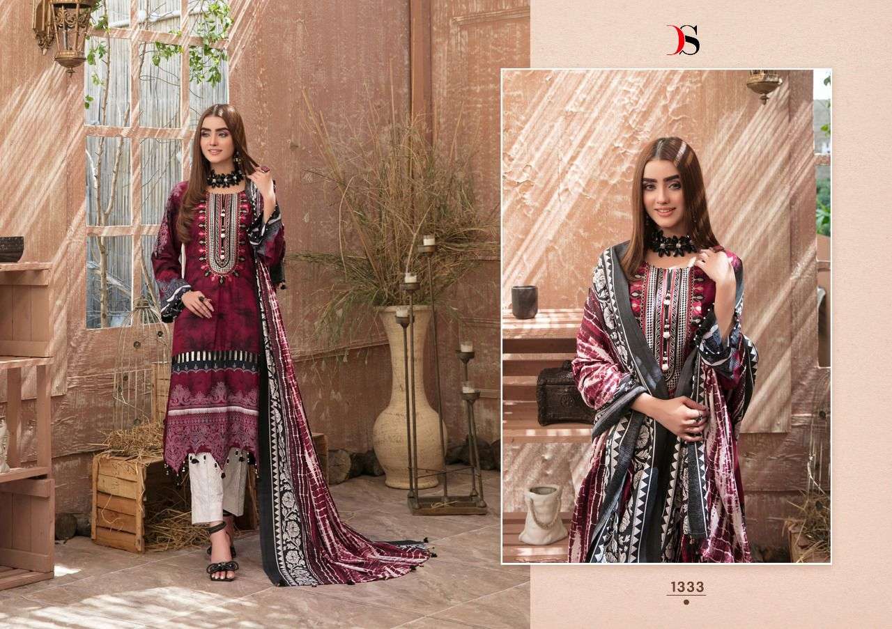 DEEPSY SUITS PRESENTS LATEST PAKISTANI CONCEPT CATALOG AASHNA LAWN-22 WHOLESALE RATE IN SURAT- SAI DRESSES