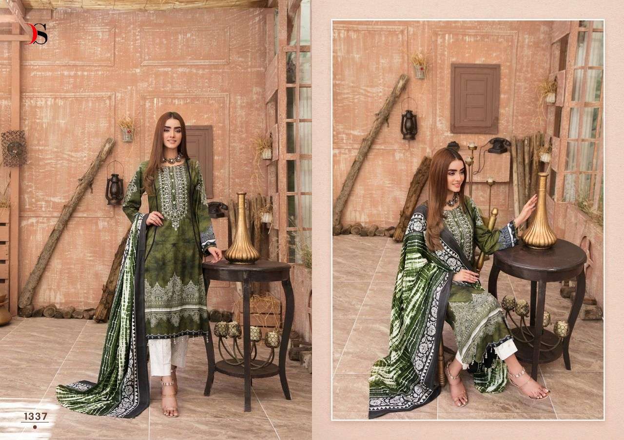 DEEPSY SUITS PRESENTS LATEST PAKISTANI CONCEPT CATALOG AASHNA LAWN-22 WHOLESALE RATE IN SURAT- SAI DRESSES