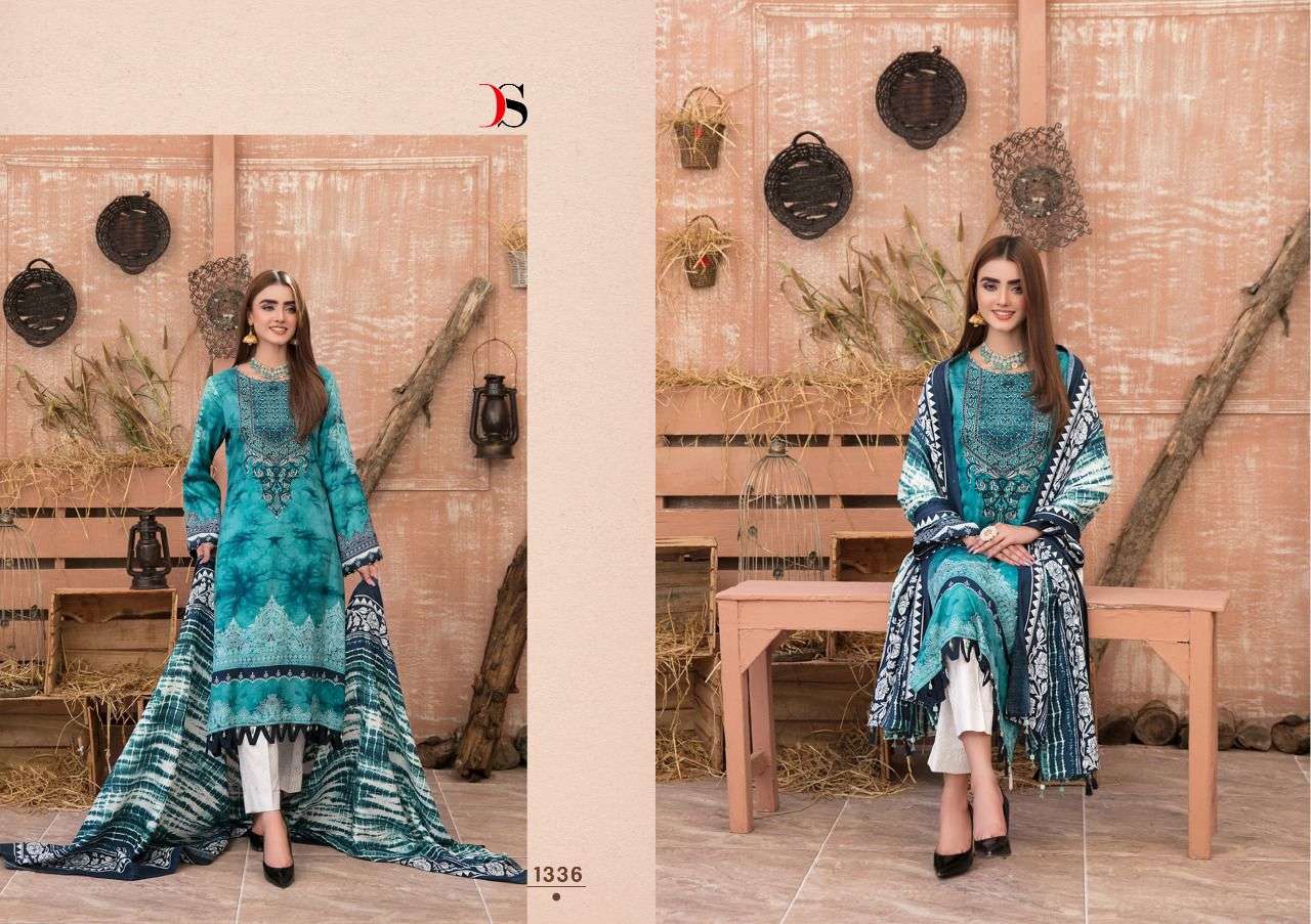 DEEPSY SUITS PRESENTS LATEST PAKISTANI CONCEPT CATALOG AASHNA LAWN-22 WHOLESALE RATE IN SURAT- SAI DRESSES
